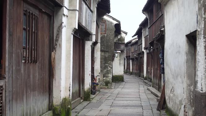 浙江嘉兴乌镇东栅水乡风景视频素材