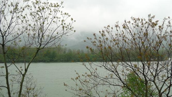浙江富春江江南水乡视频素材