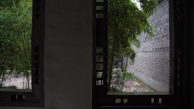 浙江嘉兴乌镇西栅昭明书院风景视频