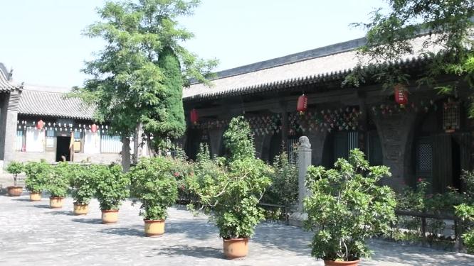 山西晋中平遥古城二郎神庙视频素材