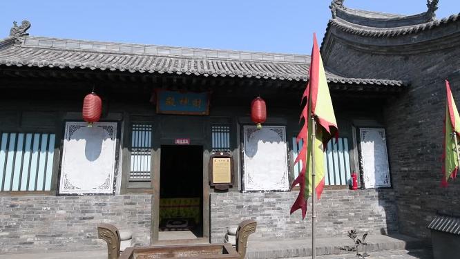 山西晋中平遥古城二郎神庙视频素材