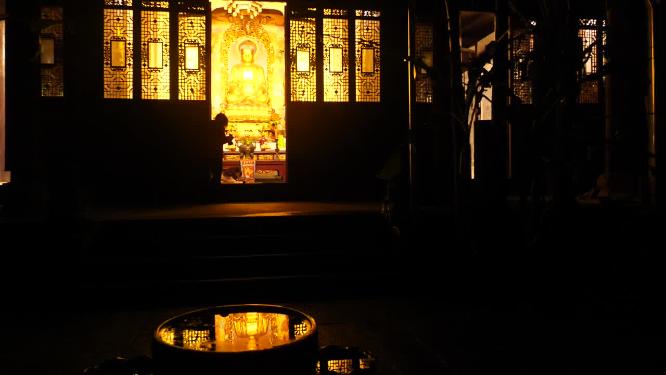 安徽池州九华山甘露寺视频素材