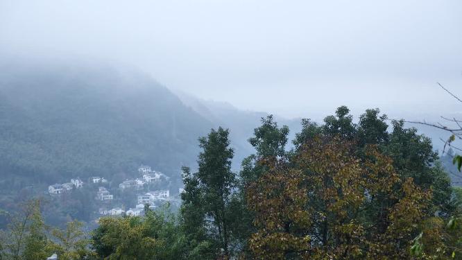 安徽池州九华山甘露寺视频素材