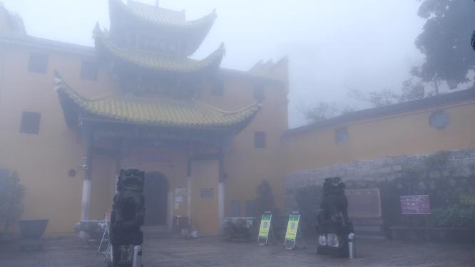 安徽池州九华山祗园禅寺视频素材