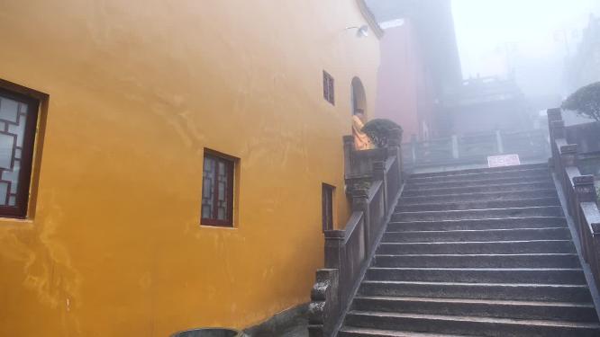 安徽池州九华山祗园禅寺视频素材