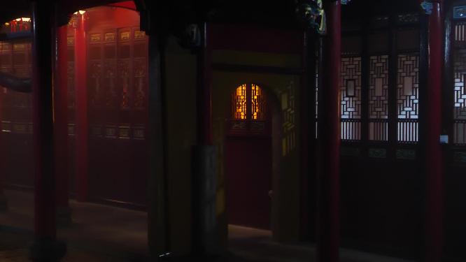 安徽池州九华山祗园禅寺视频素材