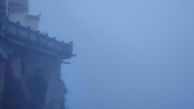安徽池州九华山东崖禅寺视频素材