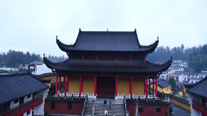 安徽池州九华山地藏禅寺视频