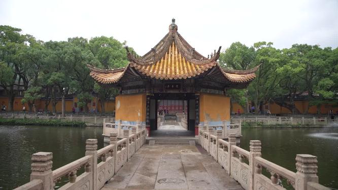 浙江普陀山普济寺禅院实拍视频