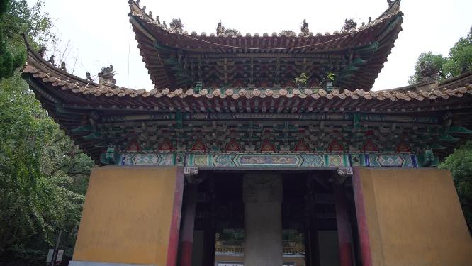 浙江普陀山普济寺禅院实拍视频