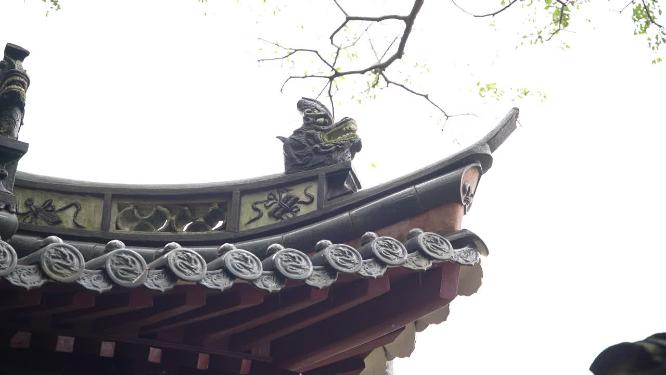 浙江普陀山慧济禅寺禅院实拍视频