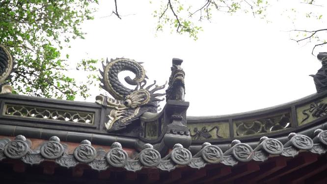 浙江普陀山慧济禅寺禅院实拍视频