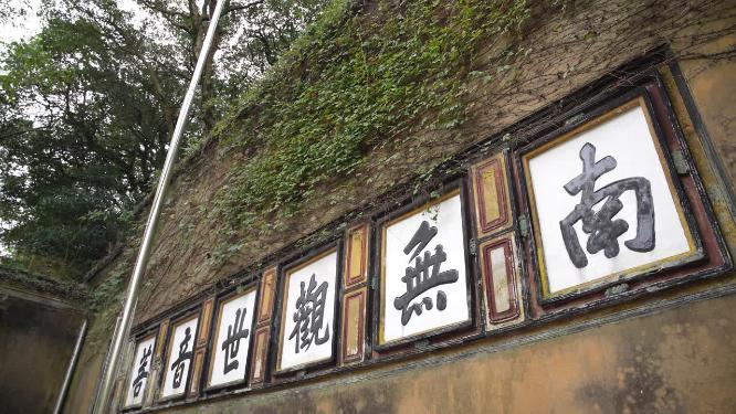 浙江普陀山慧济禅寺禅院实拍视频