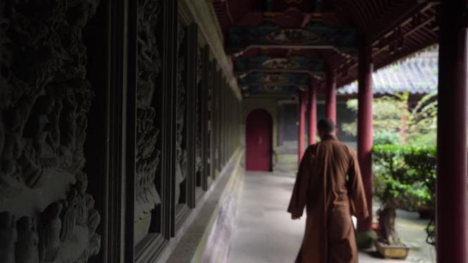浙江普陀山慧济禅寺禅院实拍视频