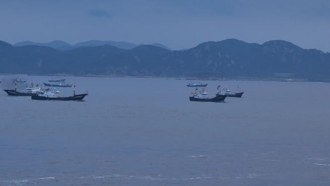 浙江普陀山南海观音景点实拍视频