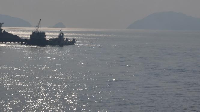 浙江普陀山南海观音景点实拍视频