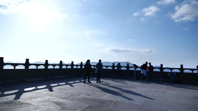 浙江普陀山慧济禅寺禅院实拍视频