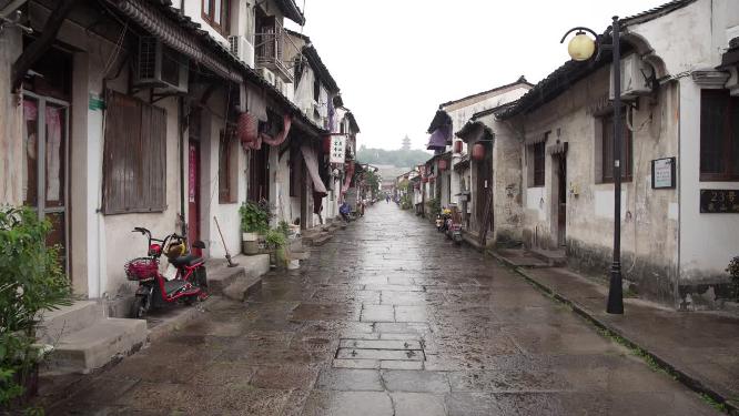 浙江绍兴书圣故里江南水乡风景视频