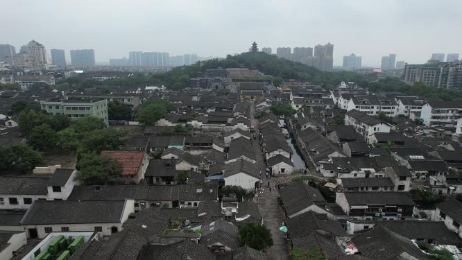 浙江绍兴书圣故里江南水乡风景视频