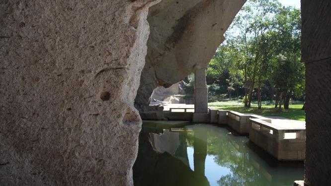 浙江绍兴柯岩景区七星岩景区景点视频
