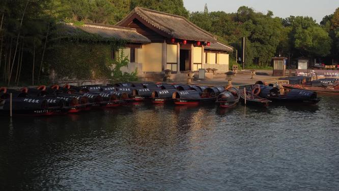 浙江绍兴柯岩景区高尔夫球场视频
