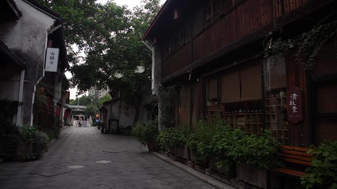 杭州桥西历史文化街区实拍视频