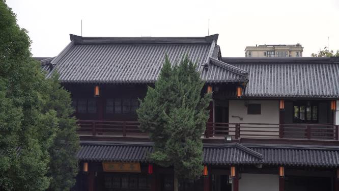 杭州拱墅区香积寺禅院实拍视频