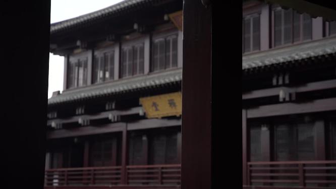 杭州拱墅区香积寺禅院实拍视频