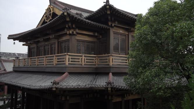 杭州拱墅区香积寺禅院实拍视频