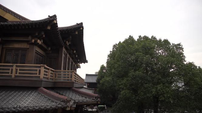 杭州拱墅区香积寺禅院实拍视频