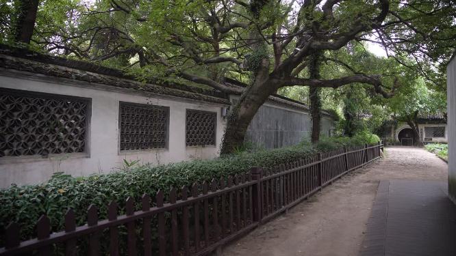 浙江绍兴鲁迅故里鲁迅笔下风情园视频
