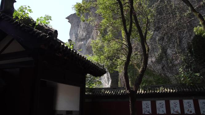 浙江绍兴柯岩景区普照寺景点视频