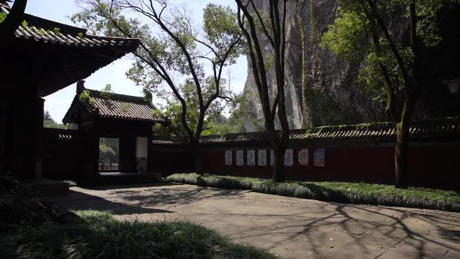 浙江绍兴柯岩景区普照寺景点视频