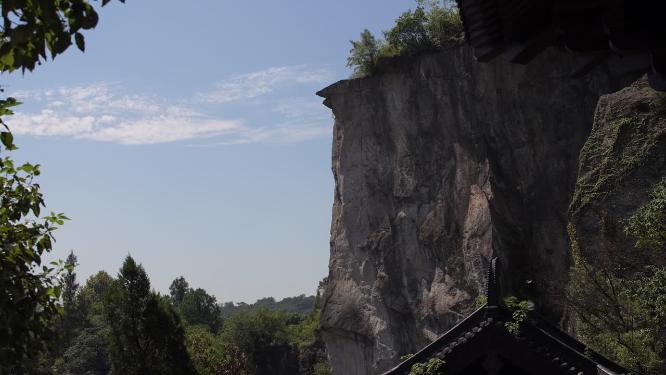 浙江绍兴柯岩景区普照寺景点视频