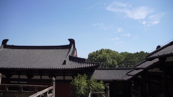 浙江绍兴柯岩景区普照寺景点视频