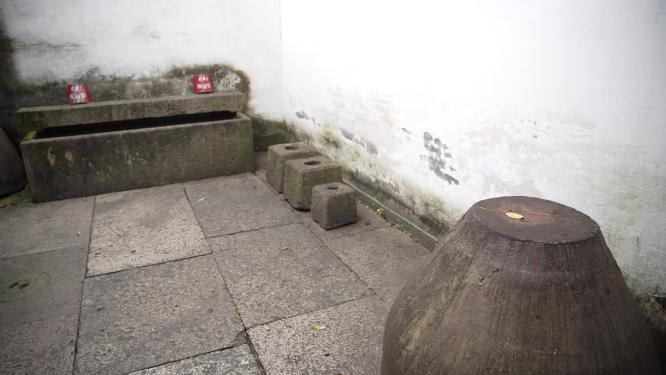 浙江绍兴鲁迅故里百草园实拍视频
