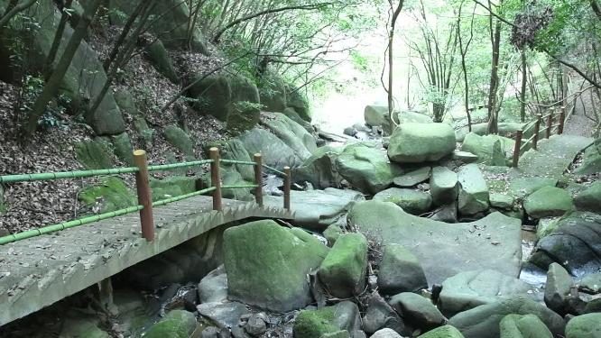 浙江天台山高明寺禅院视频素材
