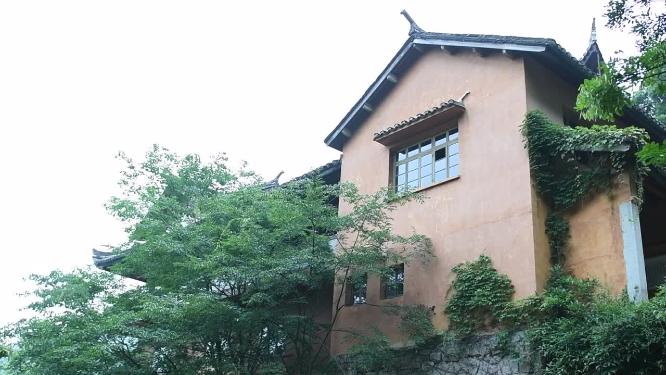 浙江天台山石梁飞瀑景区实拍视频