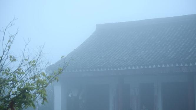 仙气十足浙江天台山视频素材