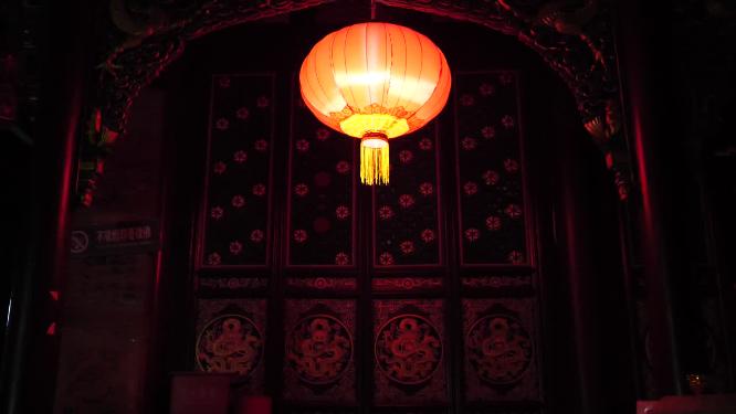 山西五台山普化寺风景视频素材