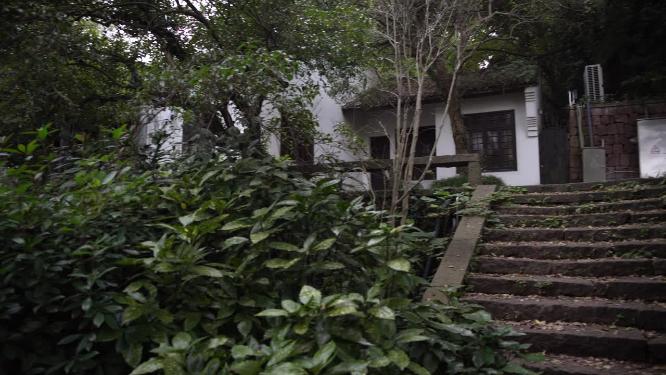 杭州西湖宝石山宝云寺视频素材