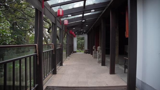 杭州西湖宝石山宝云寺视频素材
