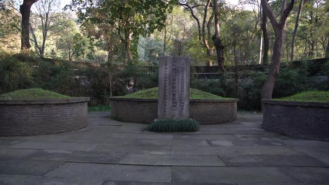 杭州名人纪念馆张苍水墓实拍视频