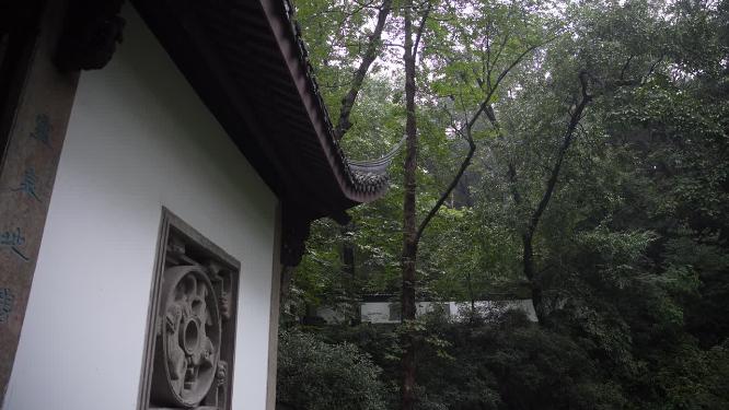 杭州西湖虎跑公园李叔同弘一法师纪念馆