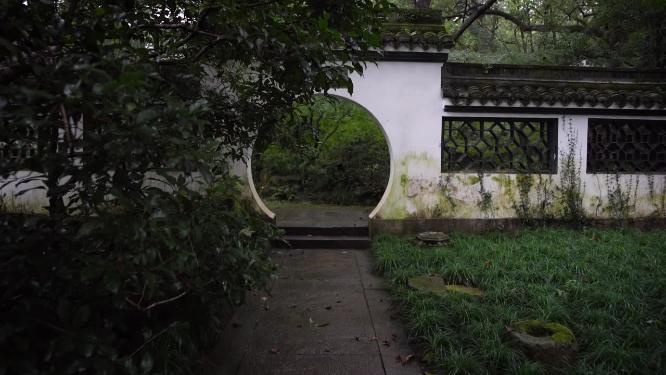 杭州西湖虎跑公园视频素材