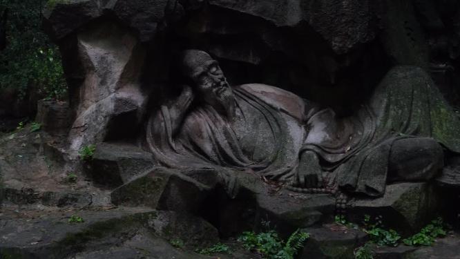 杭州西湖虎跑公园视频素材