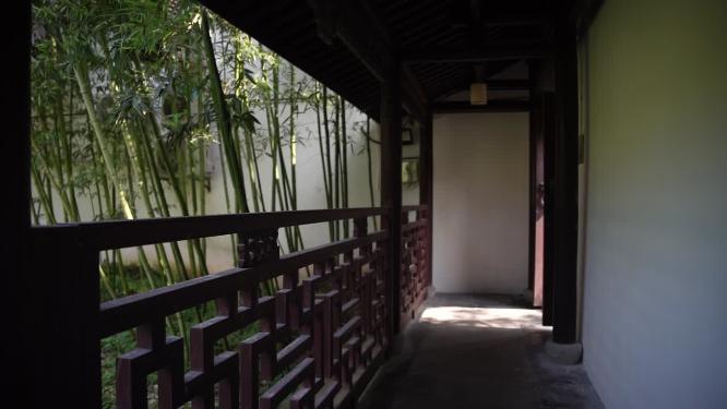 杭州西湖文澜阁景区实拍视频