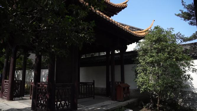 杭州西湖文澜阁景区实拍视频