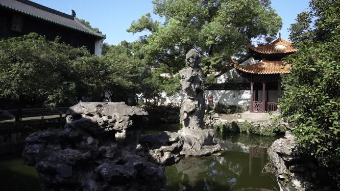杭州西湖文澜阁景区实拍视频