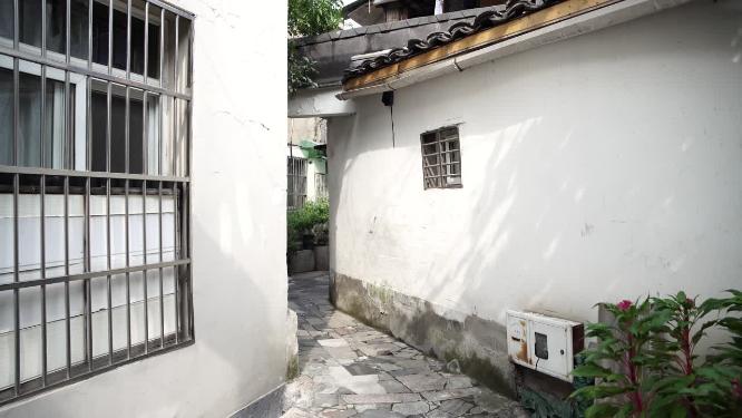 杭州吴山景区白马庙巷视频素材